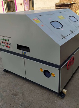 方管抛光机台式全自动四面打磨机金属平面拉丝机环保角铁槽钢除锈
