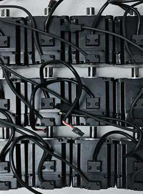 【星慕电子】台达400w伺服电机 ECMA-C10604R7 成色如图，