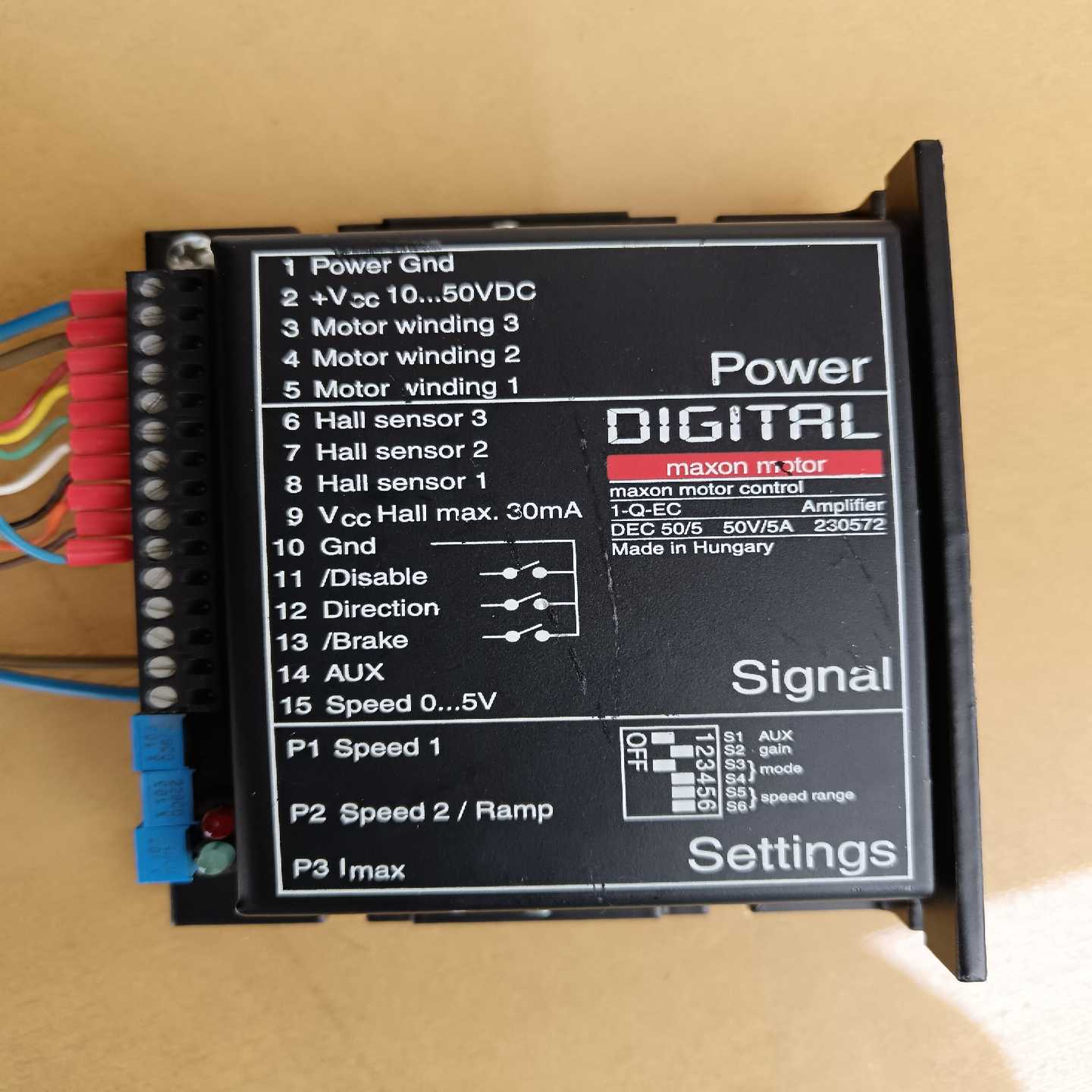 瑞士maxon motor 1-Q-EC 无刷直流电机驱动器【侨报商行】