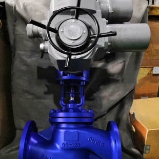 16P不锈钢电动波纹管截止阀304 WJ941W 316L蒸汽化工部截止阀