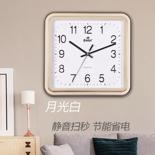 长方形挂表批发 石英钟静音家用现代简约时钟创意挂钟客厅卧室时尚
