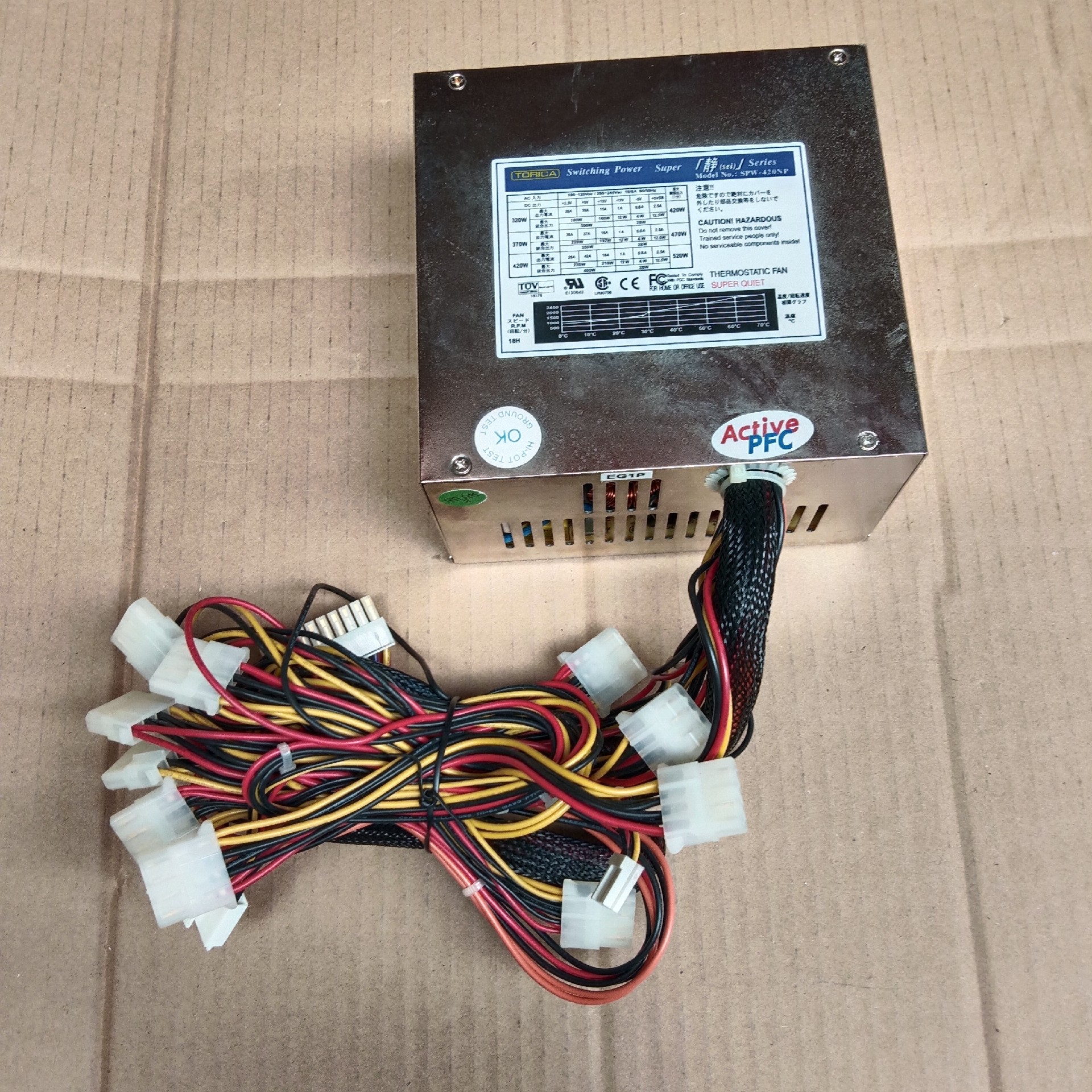 TORICA  SPW-420NP电源 420W，(1-3)（佳毅工控）