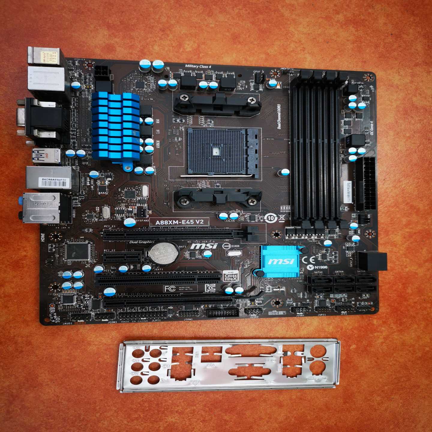 拆机微星A88XM主板 整机拆 卸 实图拍摄 成色如图 无任--议价