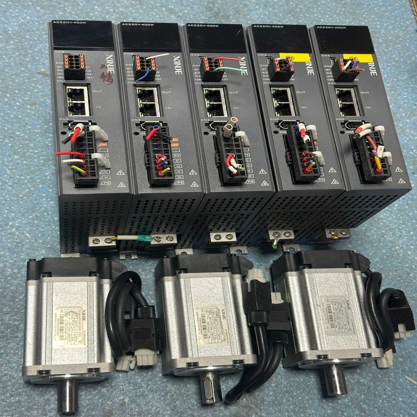 信捷伺服电机驱动器400W套装，总线型~询价