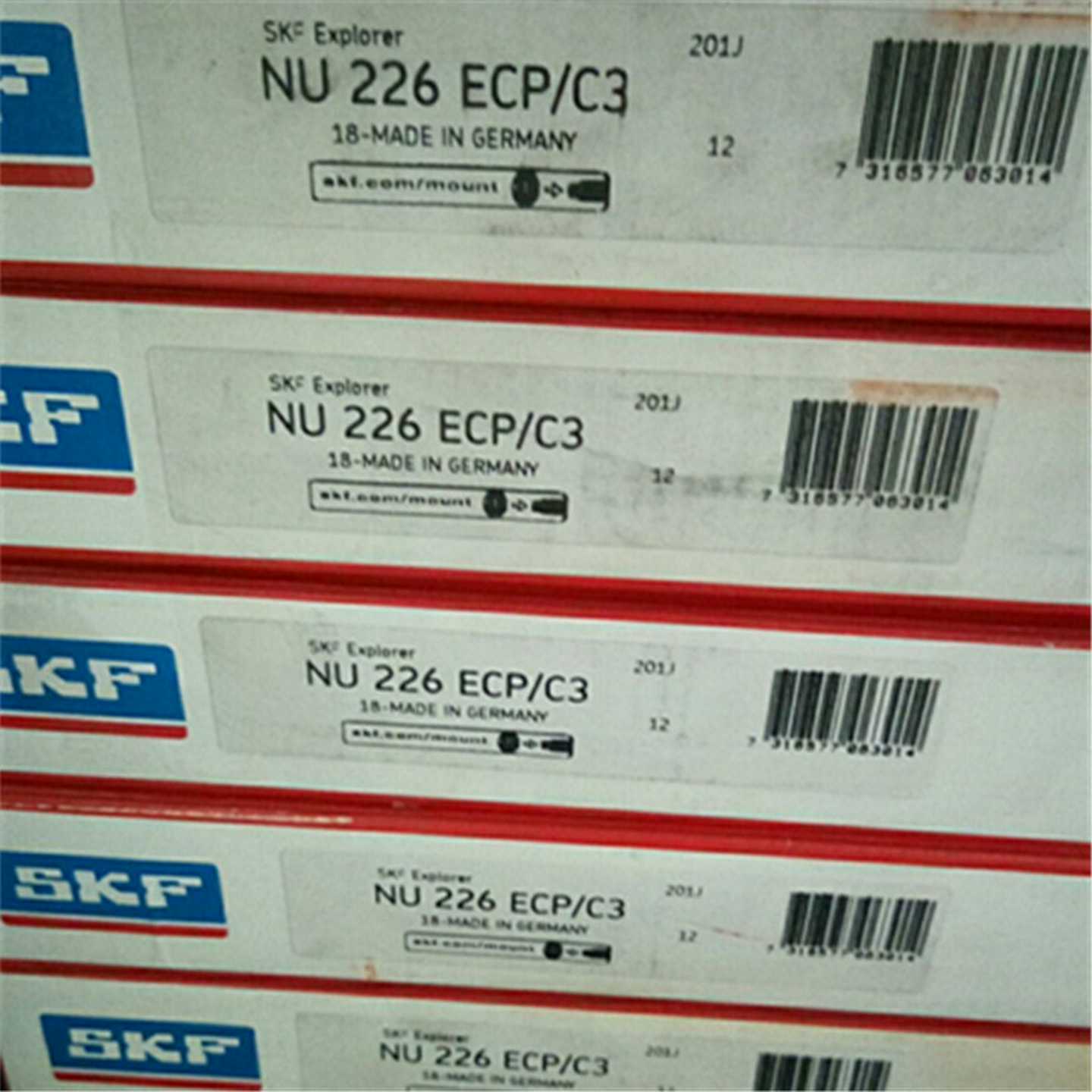 NU226ECM 瑞典进口轴承  224 222 NU228ECM NU230ECM NU232EC