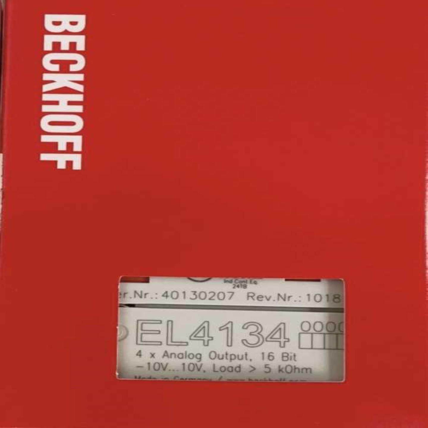 倍福BECkH0FF，EL4134，值拍。（佳毅工控）