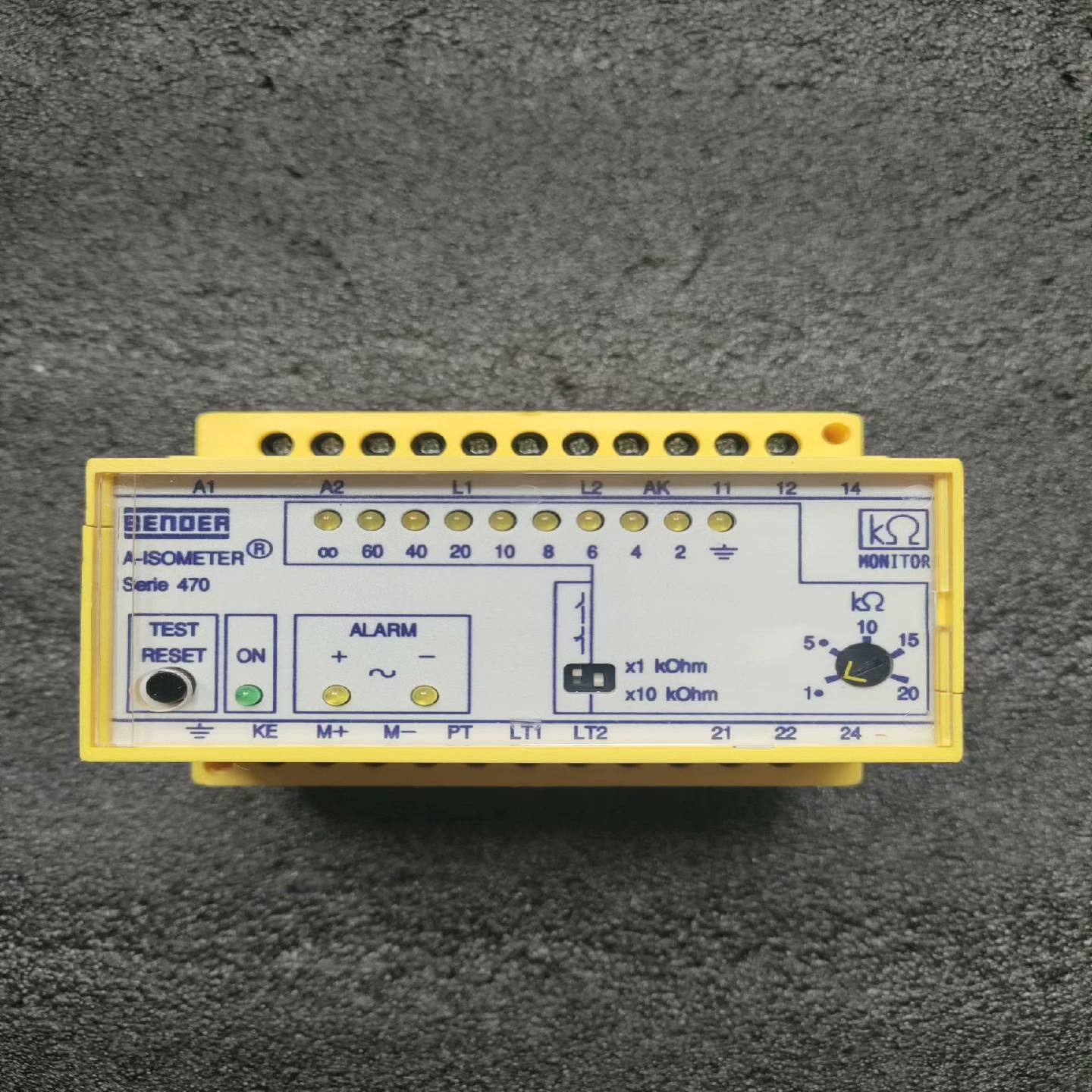 询价~BENDER IR470LY-40绝缘检测仪，