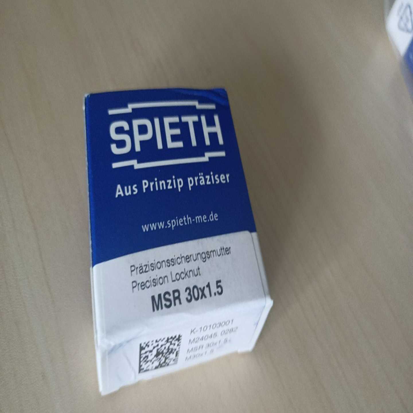 配件SPIETH MSR 30X15 锁紧螺母 原装现货议价