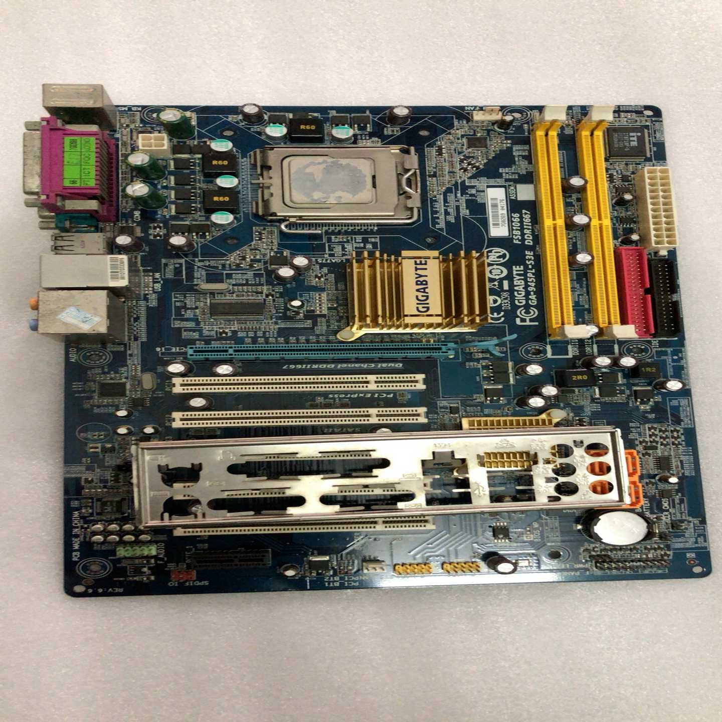 GA-945PL-S3E主板 拆机下来 成色新 实图拍摄【鑫鑫商铺】