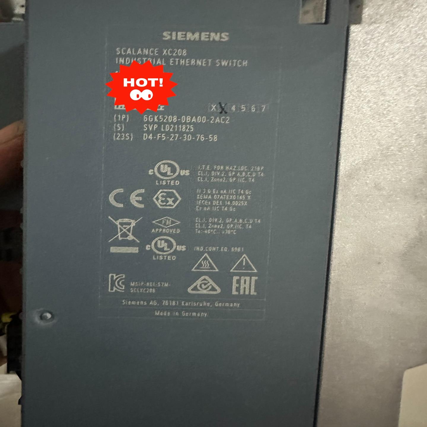 询价~6gk5208-0ba0-2ac2 工业交换机