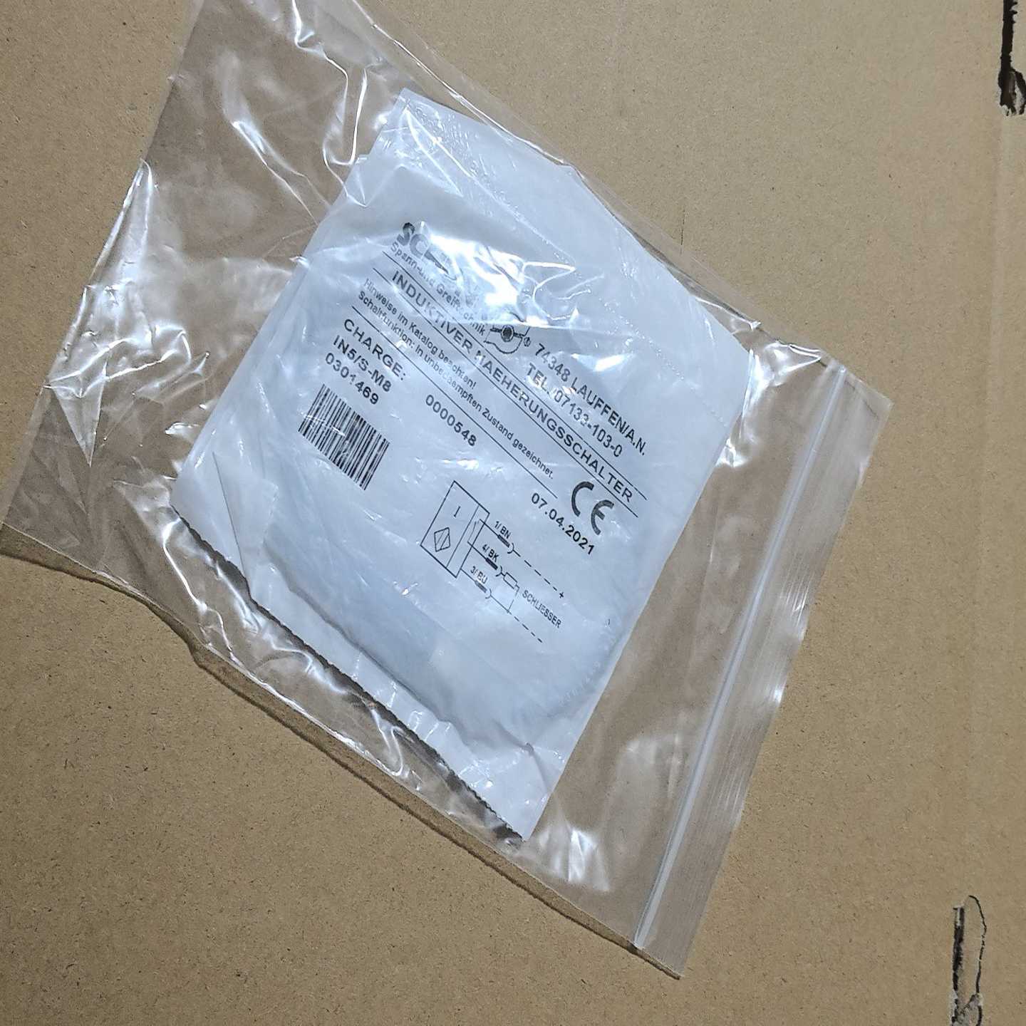 询价-德国SCHUNK雄克IN5/S-M8磁性接近开关传