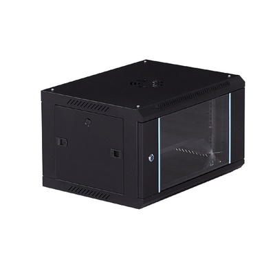 6u4u12u网络机柜小型2u9u弱电箱监设备控机柜壁挂家用挂墙交换机