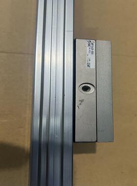 正品SMCMY3A25-500精密级无杆气缸二手拆机--议价商品