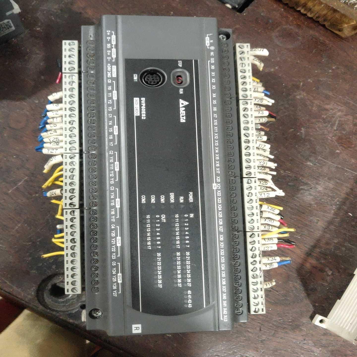 (询价)台达PLC DVP60ES200R成色如图版本v3