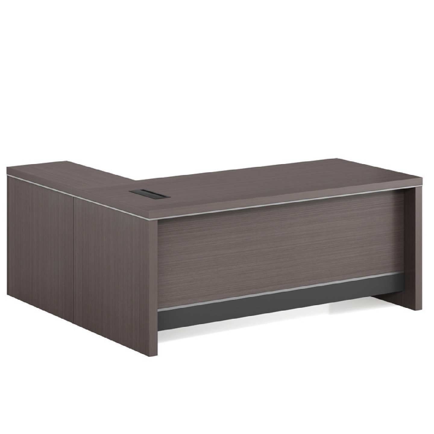 总裁桌高级灰老板桌大班台现代简约总经理桌办公室老板台大班台