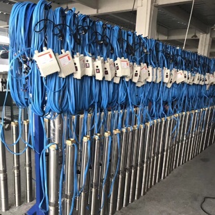 深井潜水泵 外贸不锈钢深井泵家用井水220v高扬程380v抽水机叶轮式