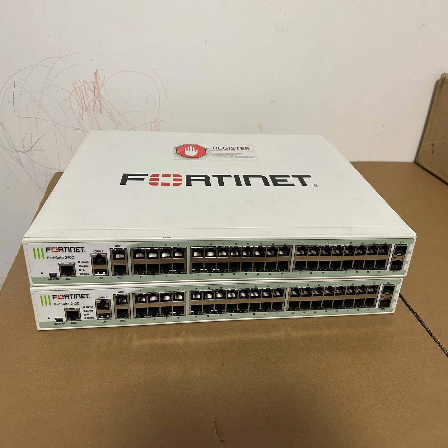 飞塔FORTINET FG-240D 40口千兆电口 防火墙{议价}