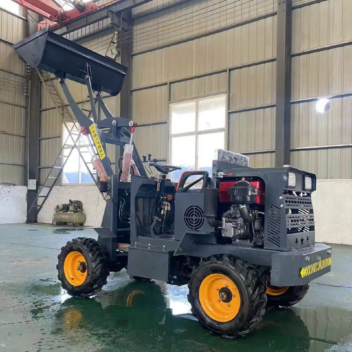 小型装载机农用养殖场清粪铲车仓库液压小型铲车