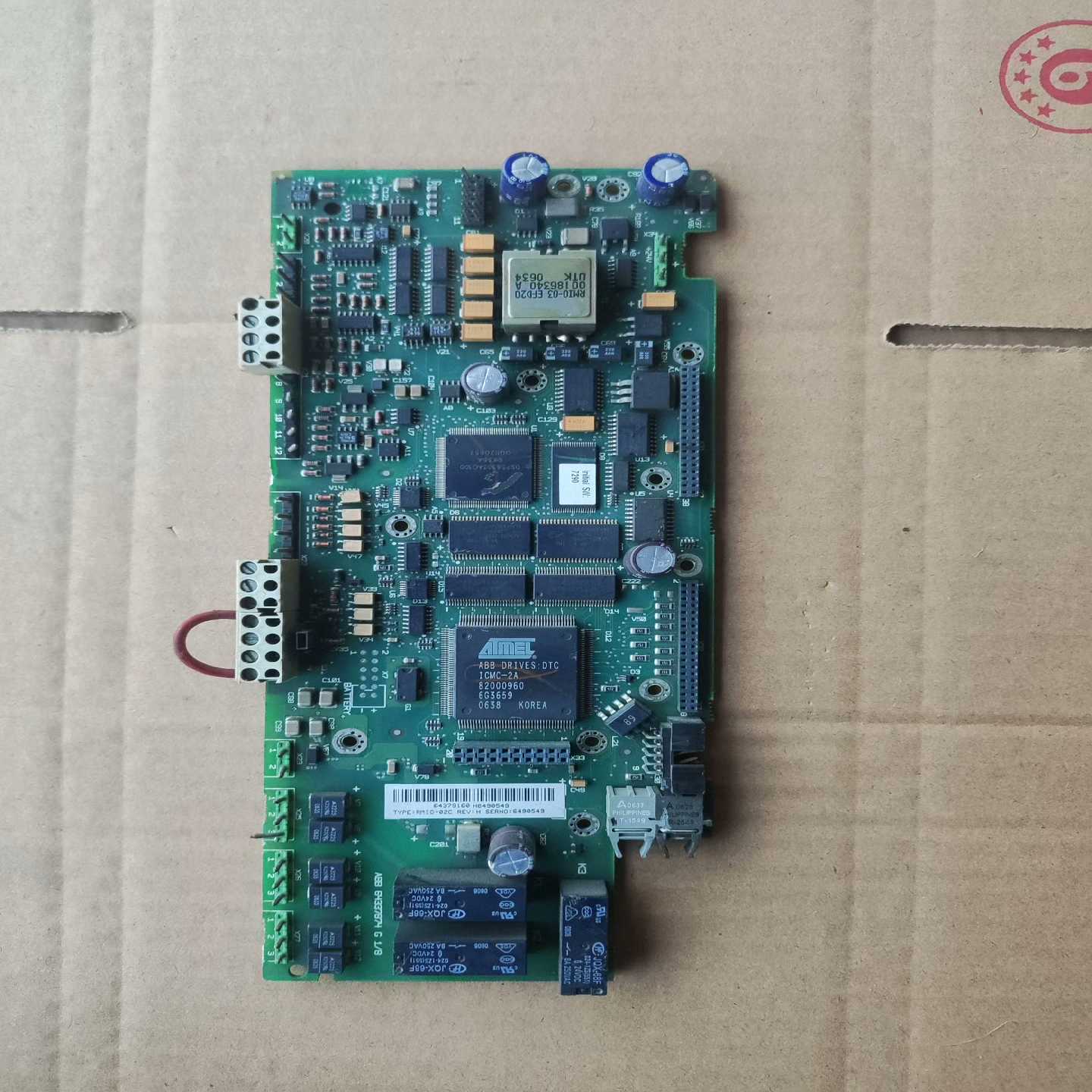 议价RMIO-02CABB变频器ACWS800主板,拆机包好,维修/现货