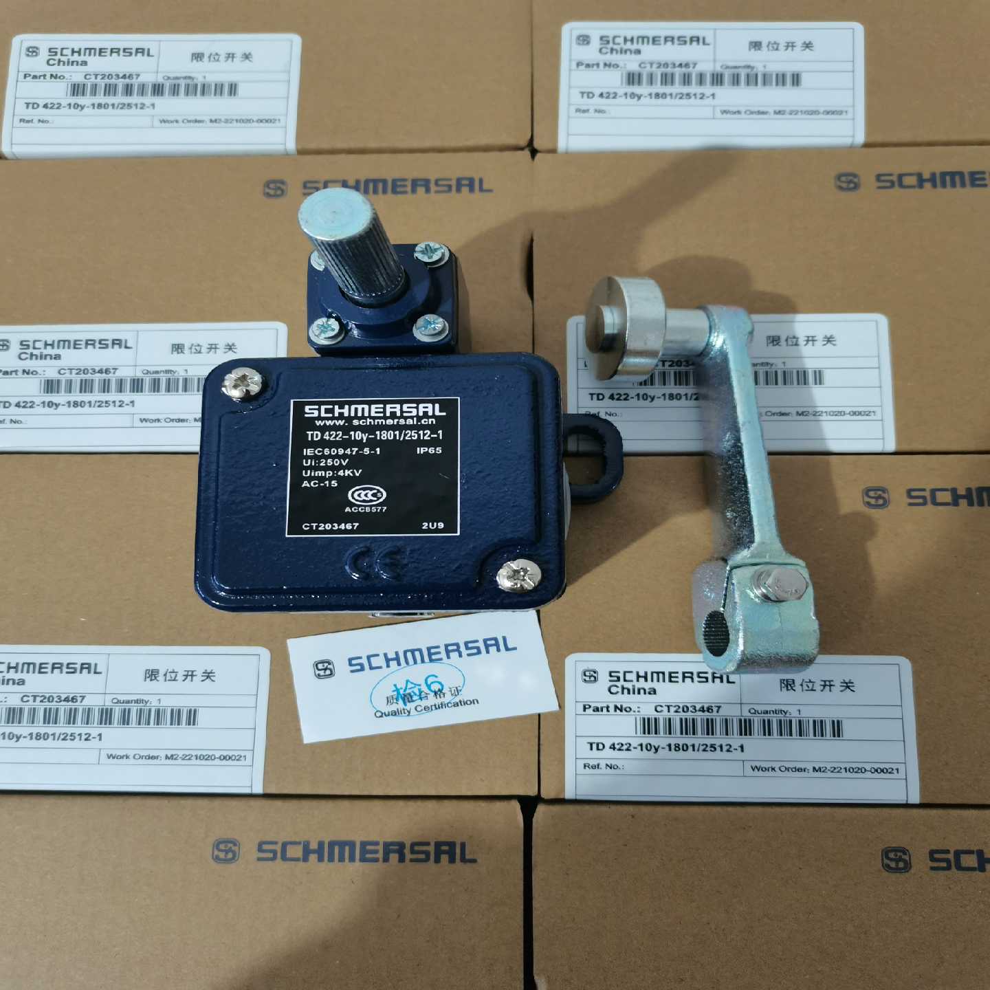 询价~施迈赛行程限位开关天TD422系列TD422-10Y-1