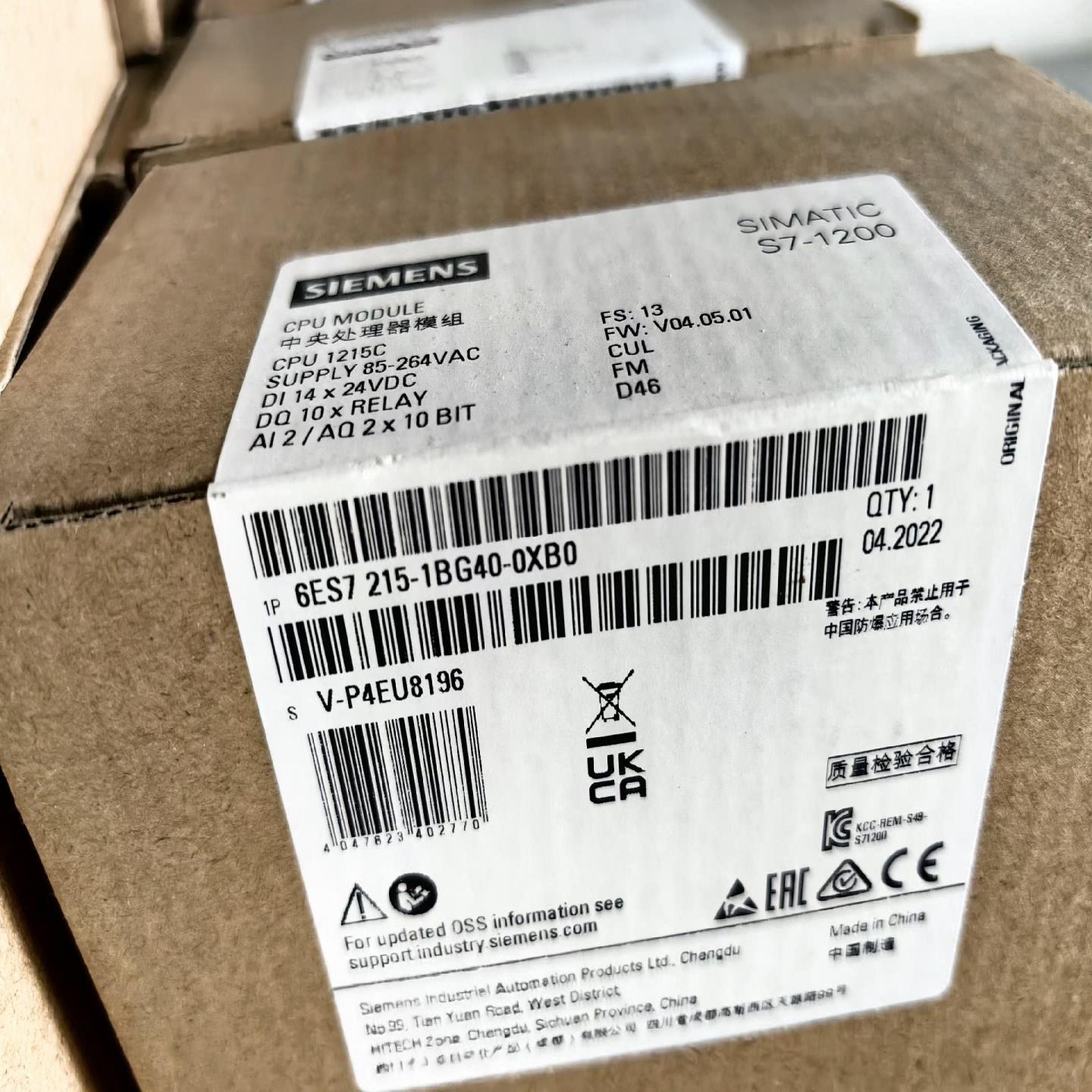 6ES7215-1BG40-0XB0   议价~询价