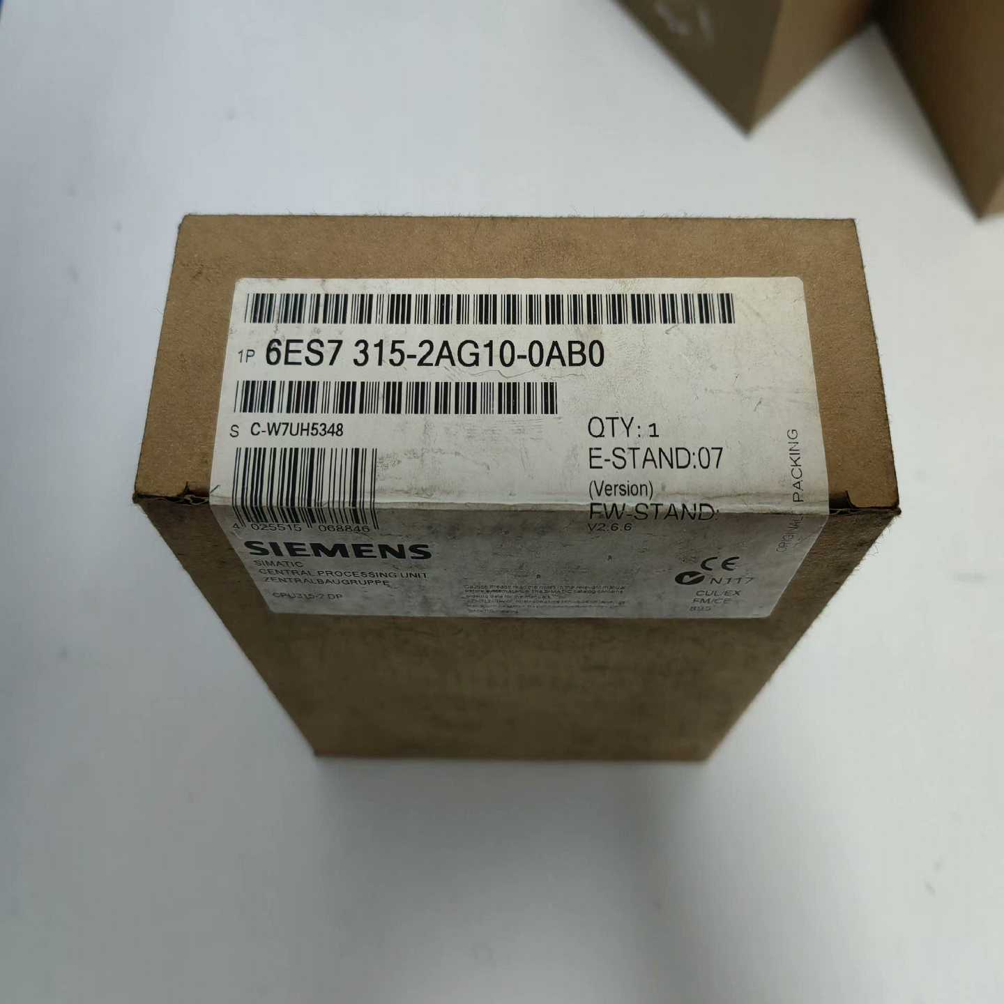 询价6ES7315-2AG10-0AB0未开封