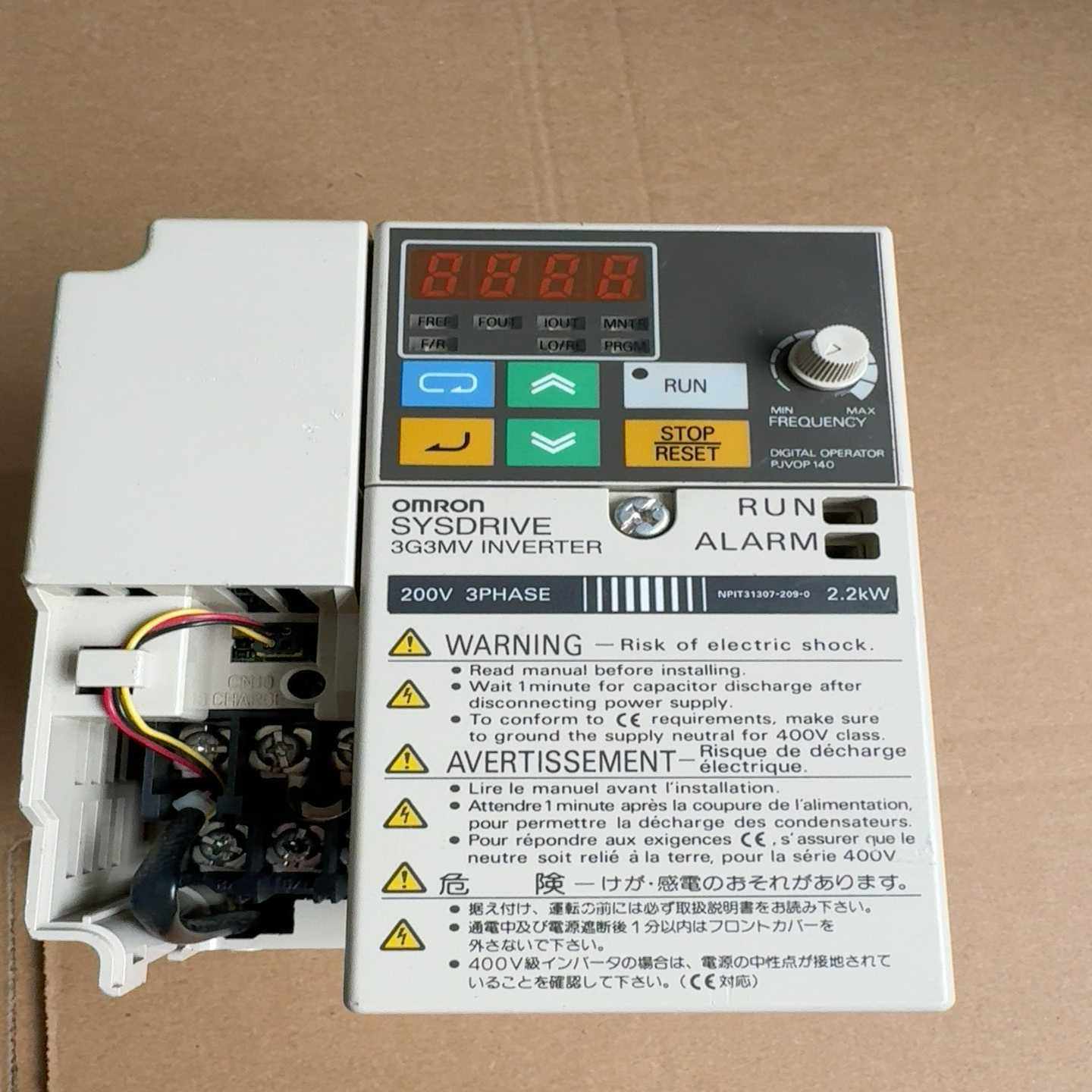 变频器2.2KW 三相220v 3G3MV-A~询价