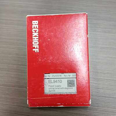 倍福EL9410电源单元带诊断，24VDC，全新正品拆封-议价