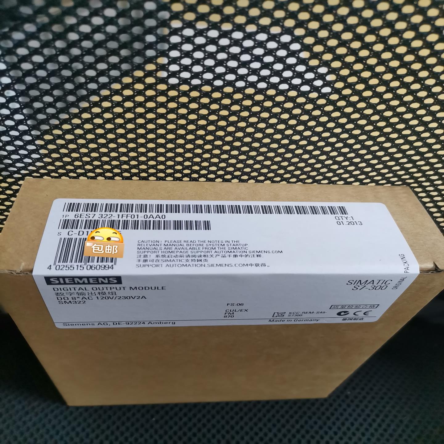 询价拍~6ES7322-1FF01-0AA0   6ES7 322-