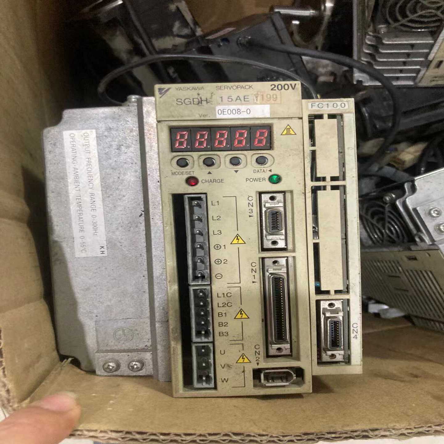 安川伺服驱动器SGDH-15AE Y199，，200（地坛设备）