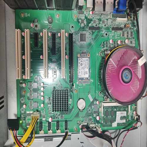 工控机主板，支持二代三代cpu，4条PCI，双网囗询价