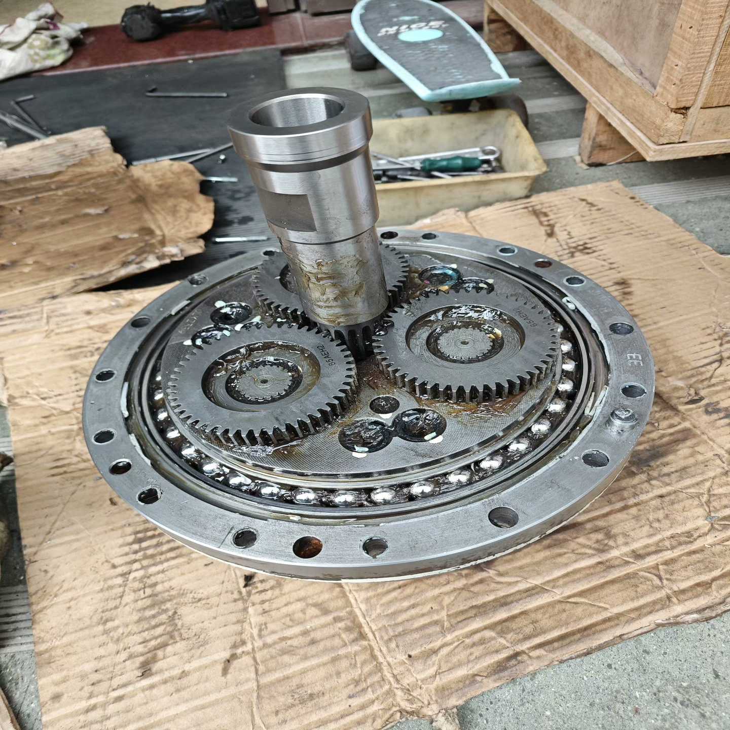 川崎机器人RS080N，二轴减速机，二手拆机，功能正常，实物-询价