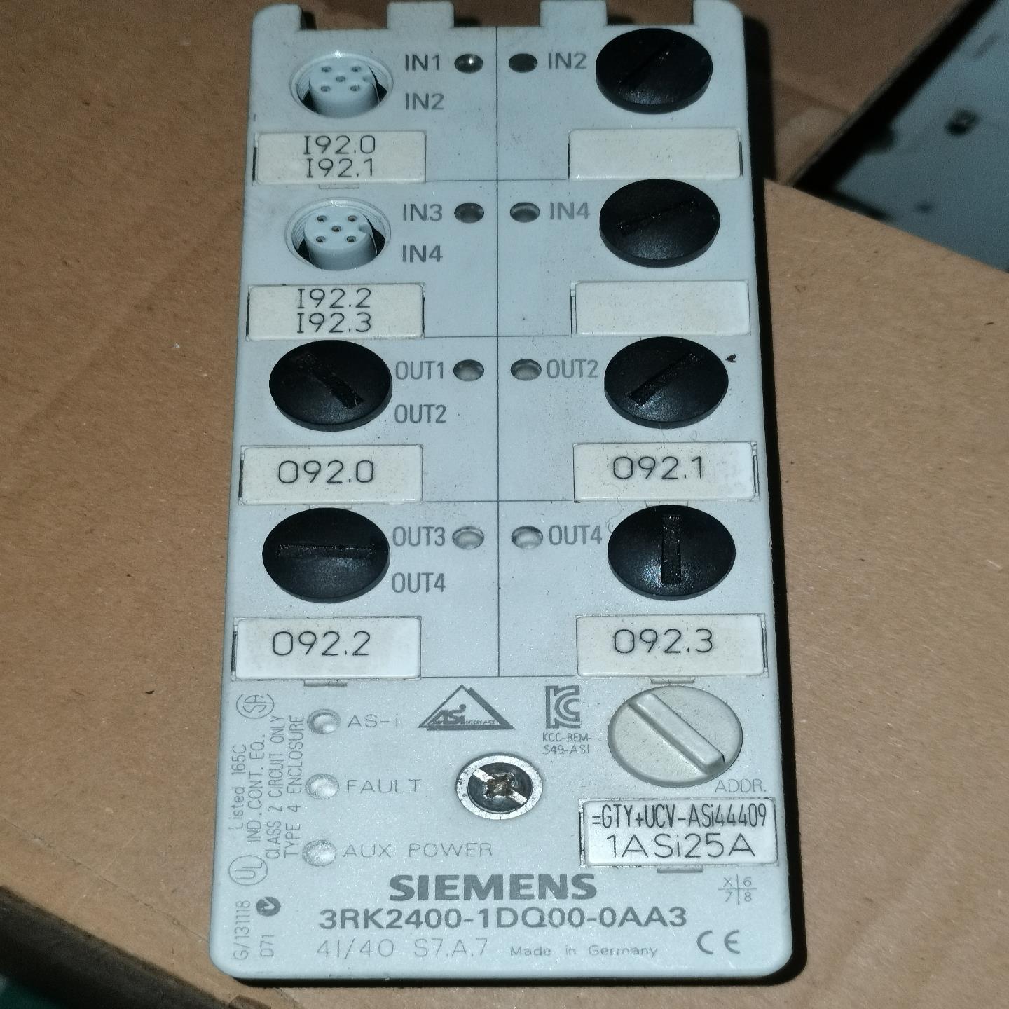 3RK2400-1DQ00-0AA318个询价