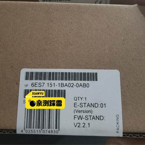 (询价)6ES7151-1BA02-0AB0未开封 当天发