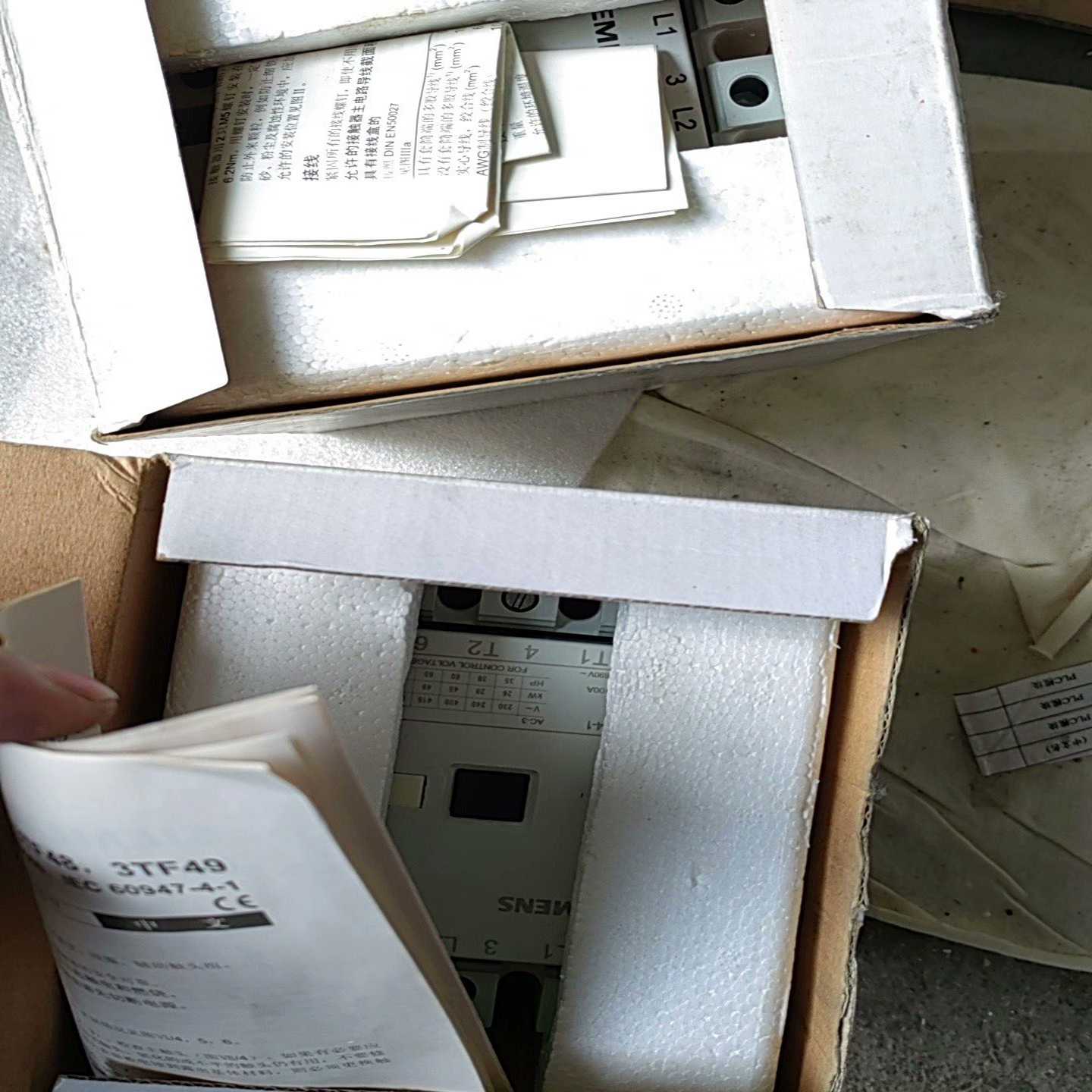 议价西门子接触器，3TF4922-0XF0B，全新的，原装工程余料现货/维