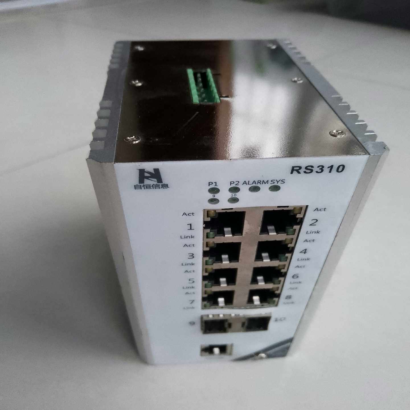 【星慕电子】自恒 卡轨式工业交换机  RS310-DM0002SX  未