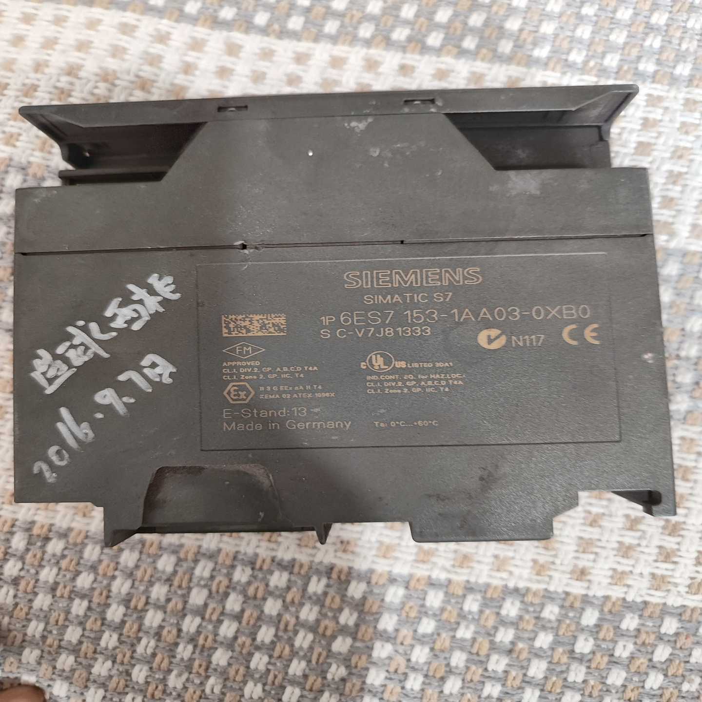 西门子模块6Es7-153-1AAo3一0xB0一块！通电见一议价商品