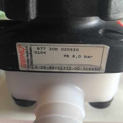 GEMU盖米67720D020520手动隔膜阀，全新未使-询价客服