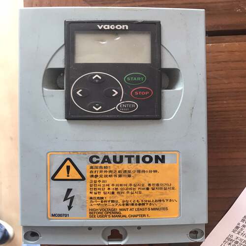 咨询-伟肯VACON变频器NXL系列15千瓦主控制板控制盒一个，保