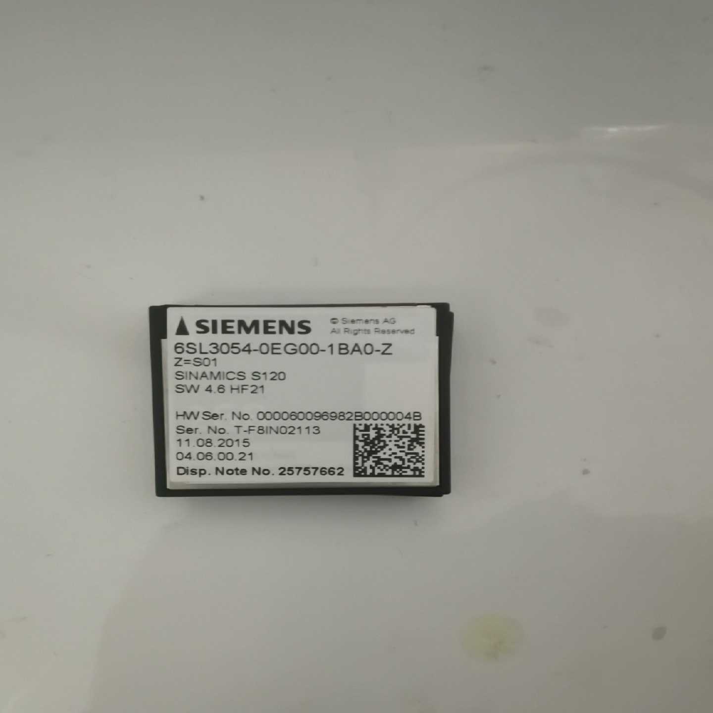 【议价】6SL3054-0EG00-1BA0-Z存储卡