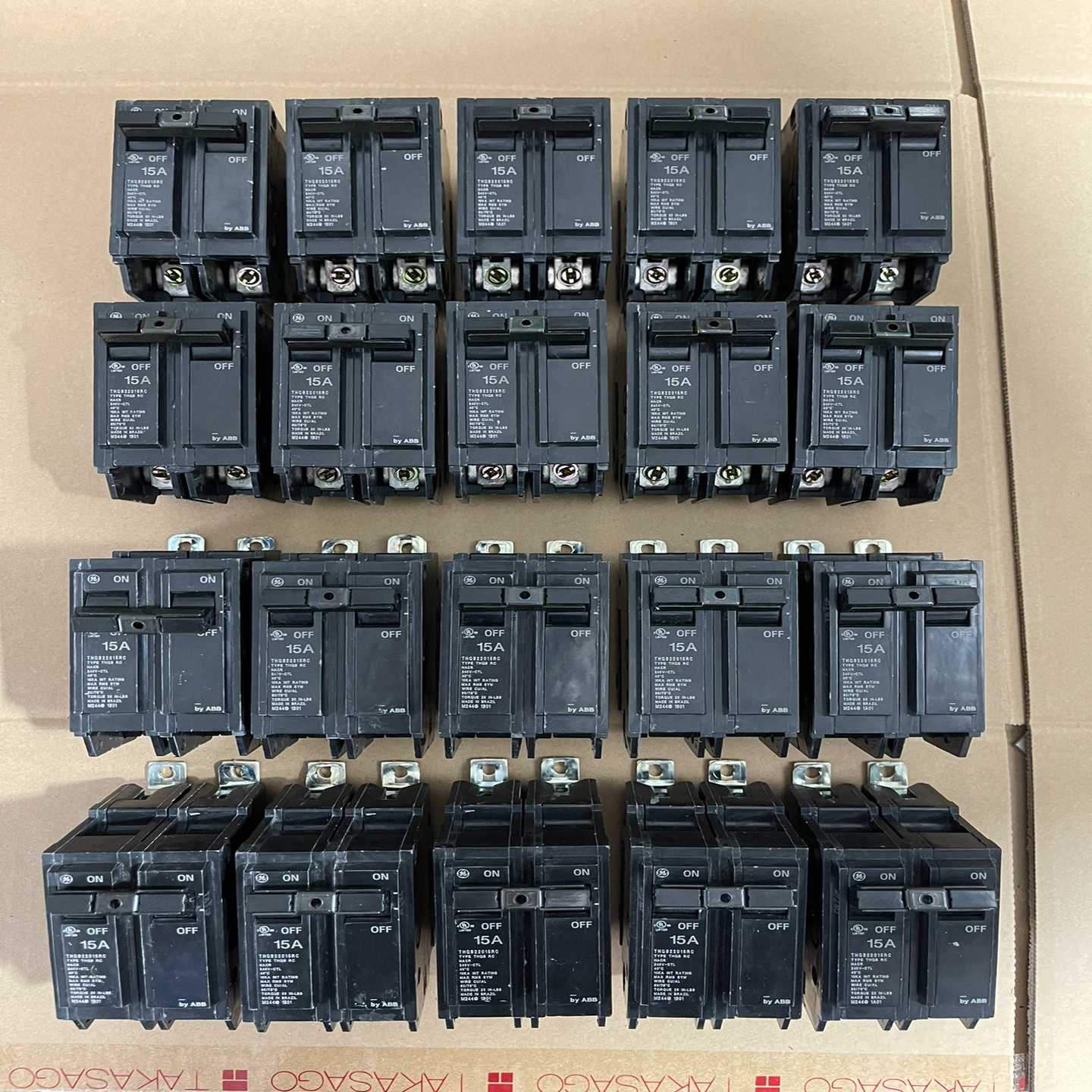 GE通用2P15A断路器THQB22015RC库询价