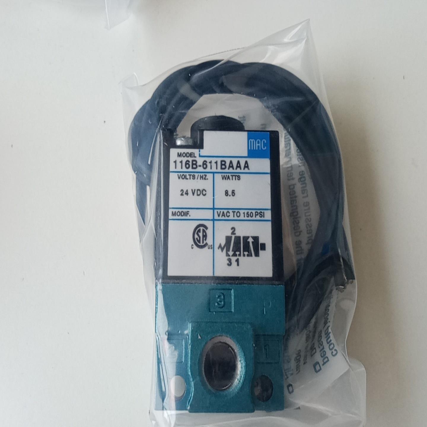 【议价】MAC电磁阀116B-611BAAA，111B-611J