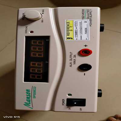 manson可调电源 sps-9602，0-30v，0-30