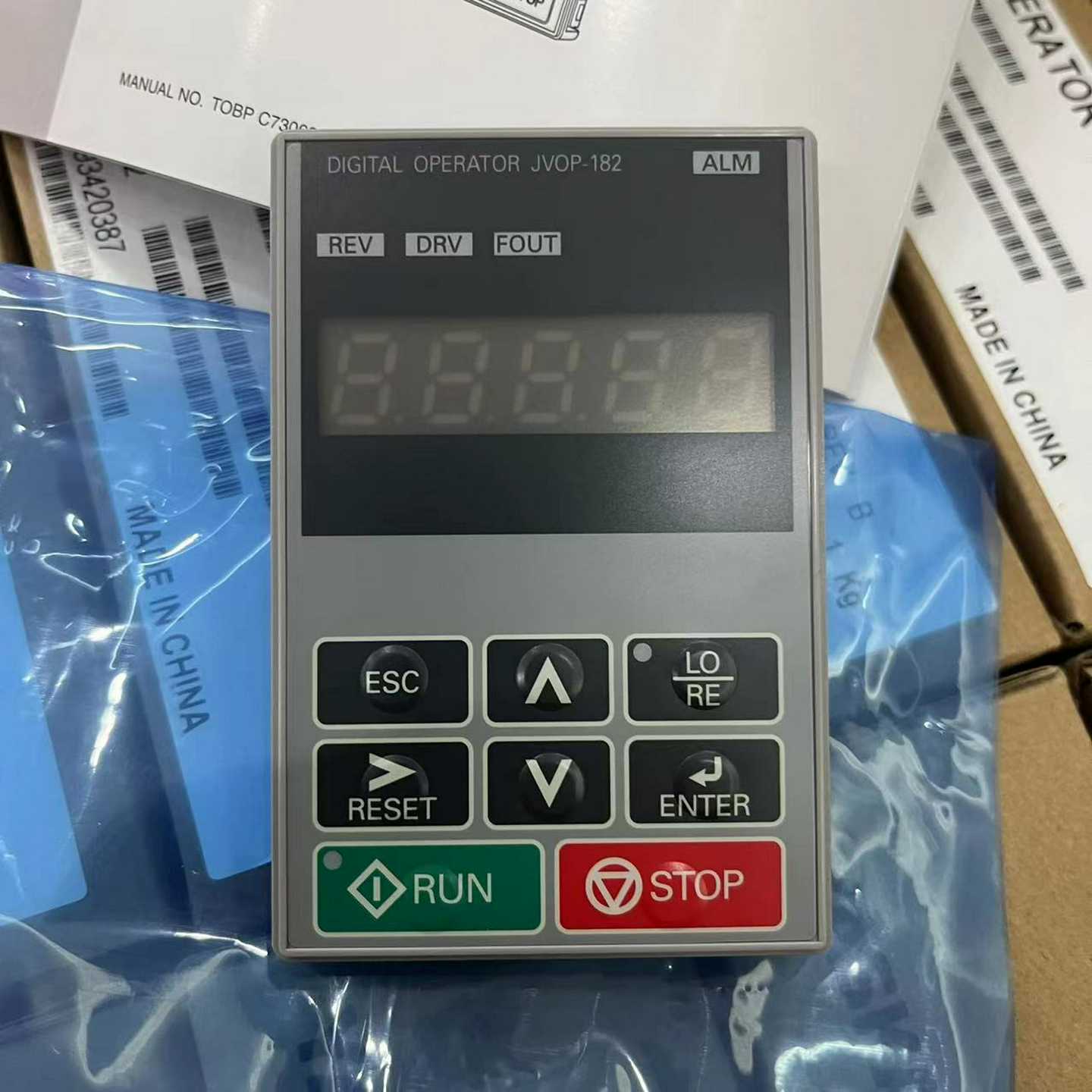 JVOP-180、JVOP-182安川变频器控制面板，原（电子设备）