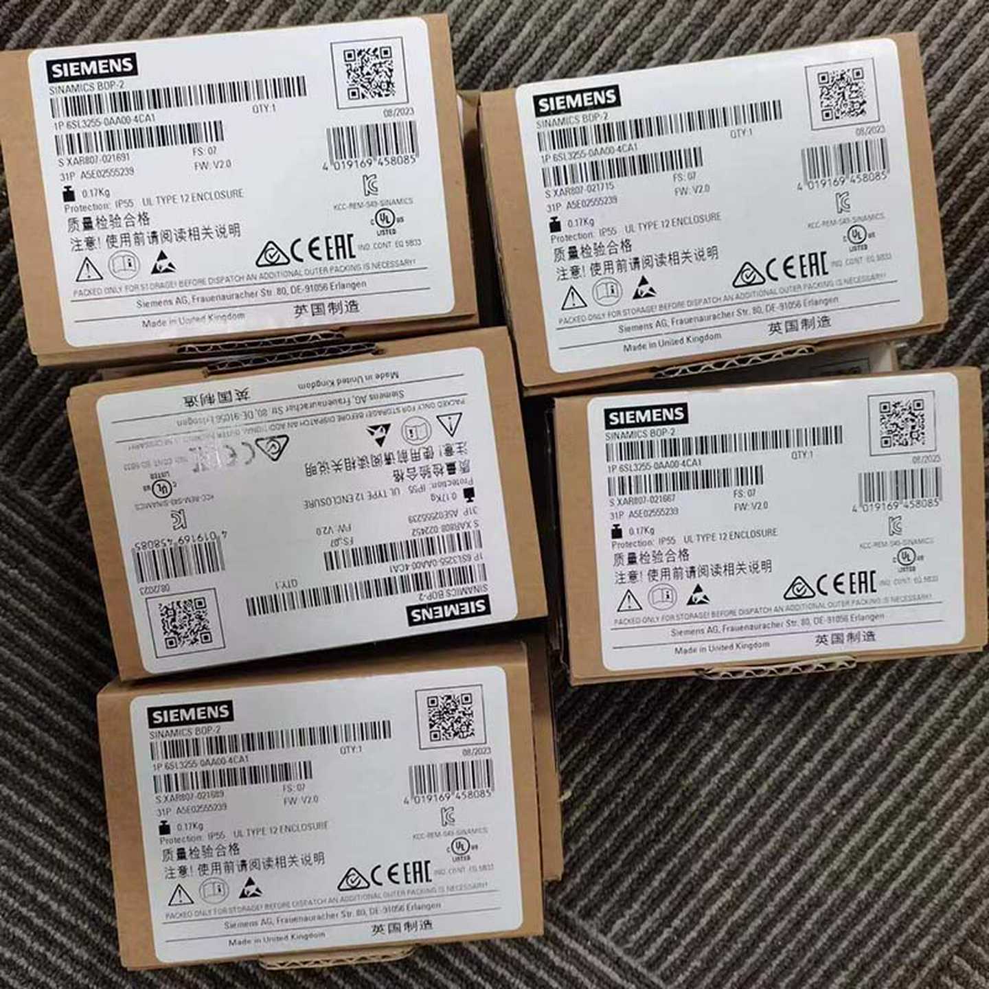 6SL32550AA004CA1G120操作面板BOP-2基本y操作面板原装现货