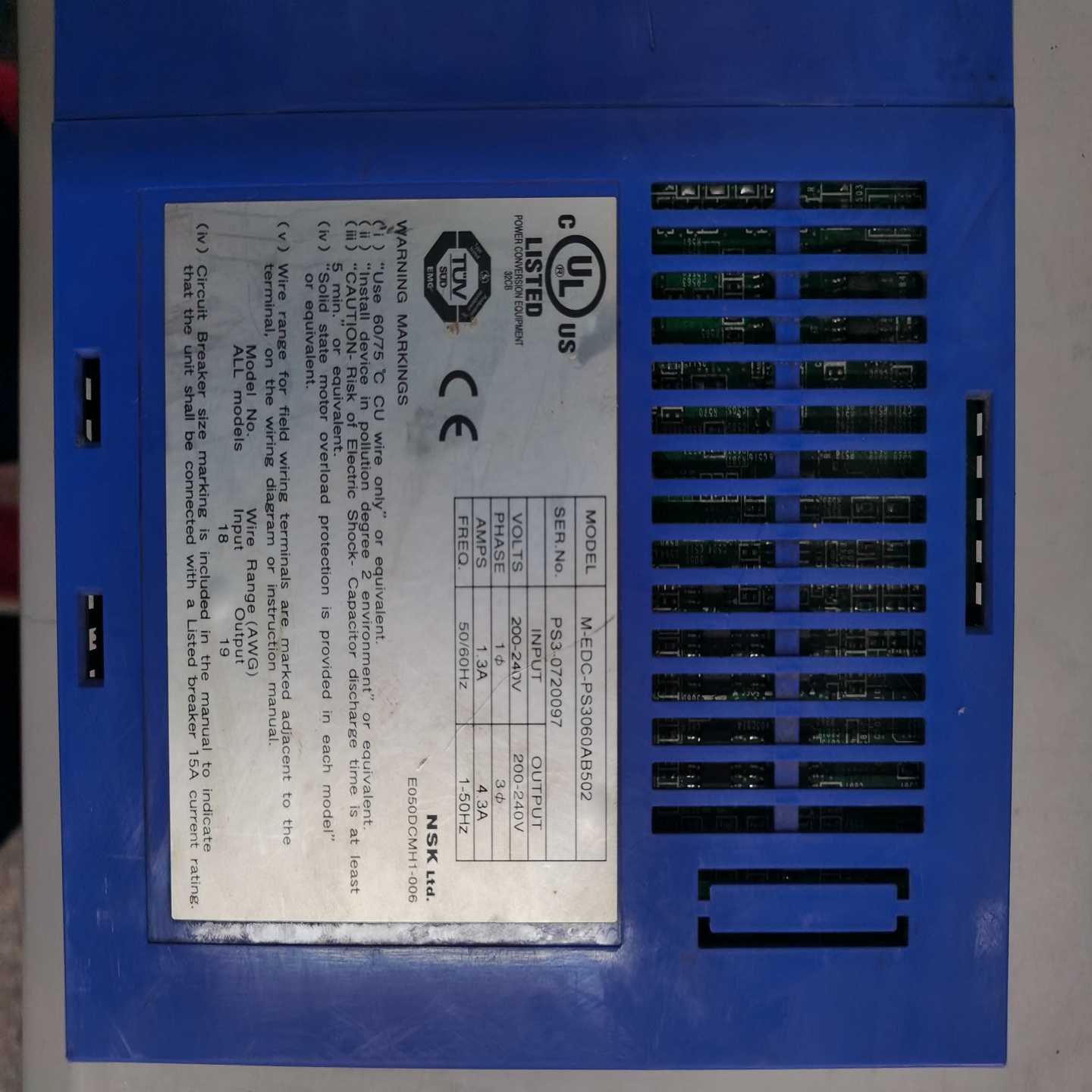NSk，DD马达M一EDC一PS6030AB502。M一PS~询价