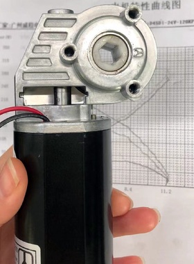 20nm直流涡轮电机12v24v电动餐桌椅课桌升降器马达升降桌电机