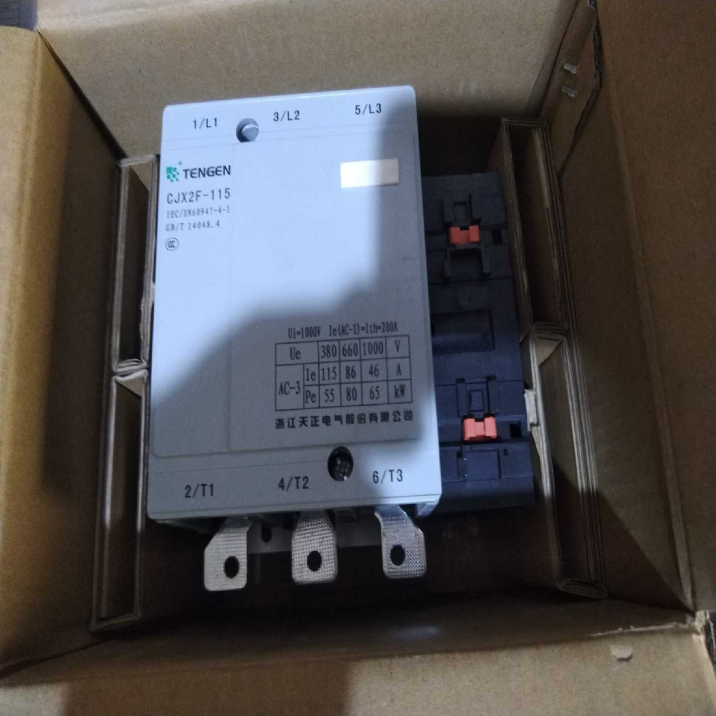 天正交流接触器CJX2F-115A220v询价