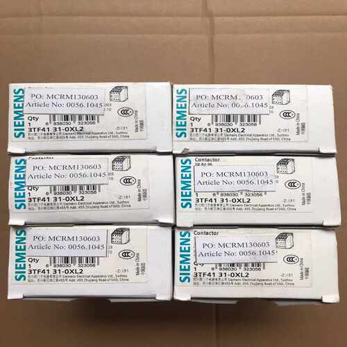 3TF41接触器3TF4131-0XL2~询价