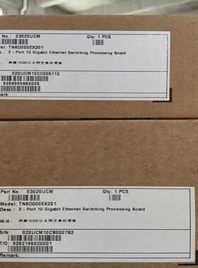 PTN3900TN82EX201两路10G以太网交换处理板，